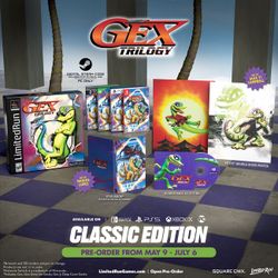 Gex Trilogy Limited Run Classic Edition, Nintendo Switch, Sealed