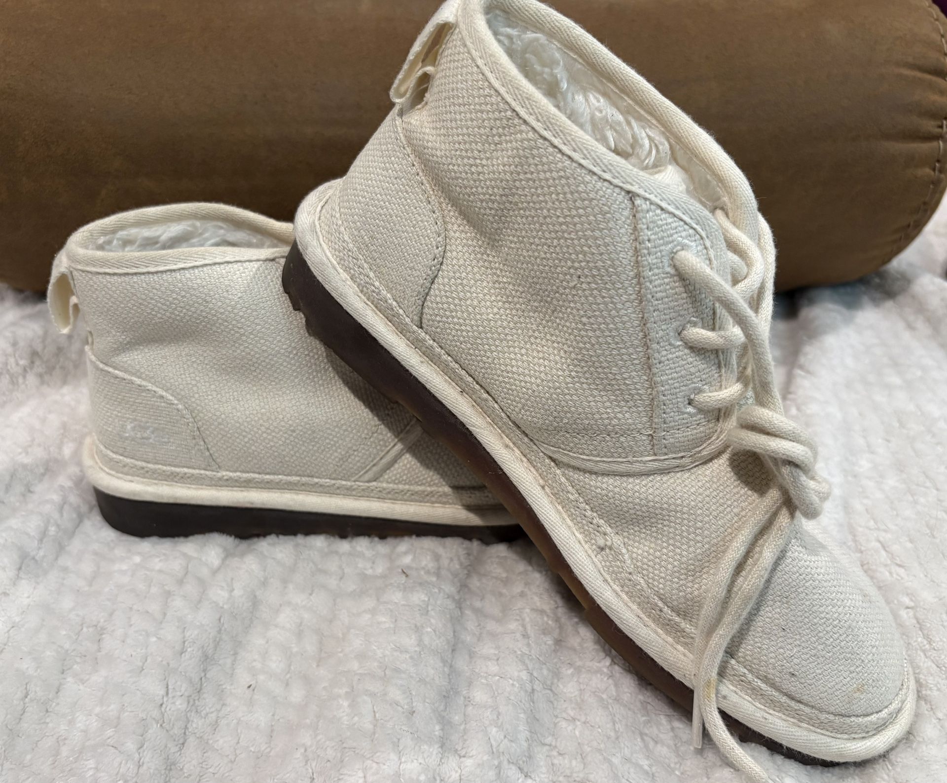 UGG Neumel Natural Boot Sz 7