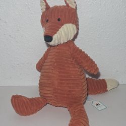 Jellycat ROY3FX Medium Cordy Roy Fox Plush Stuffed Animal NWT Retired