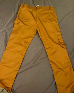 LV Monogram workwear denim trousers Tan size 32