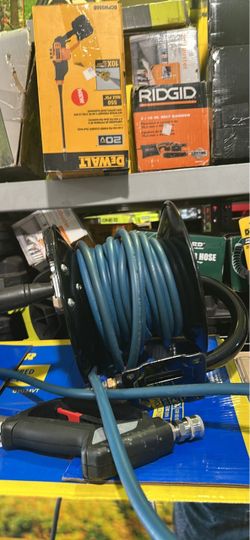 50’ pressure washer reel kit with hose and wand $450 (financing available)
