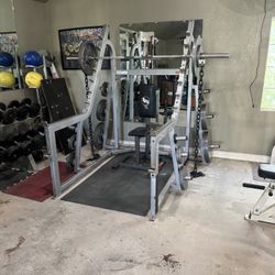 Commercial Gym, Equipment, Squat, Rack / Multipurpose Rack Heavy Duty Works Perfect