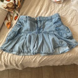Jean Skirt 