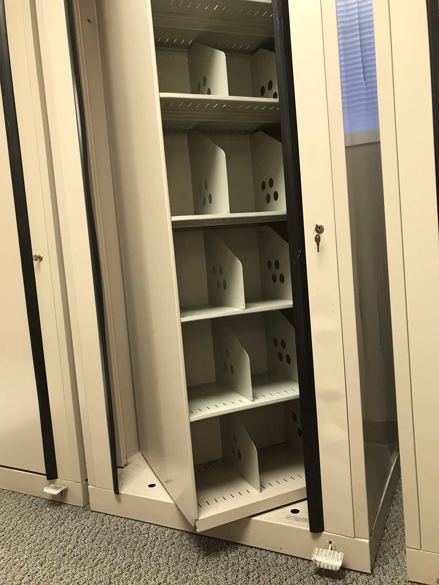 Times-2 Speed Files Rotary File Cabinet