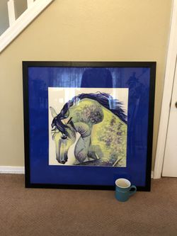 Original Horse Painting (34”x34”)
