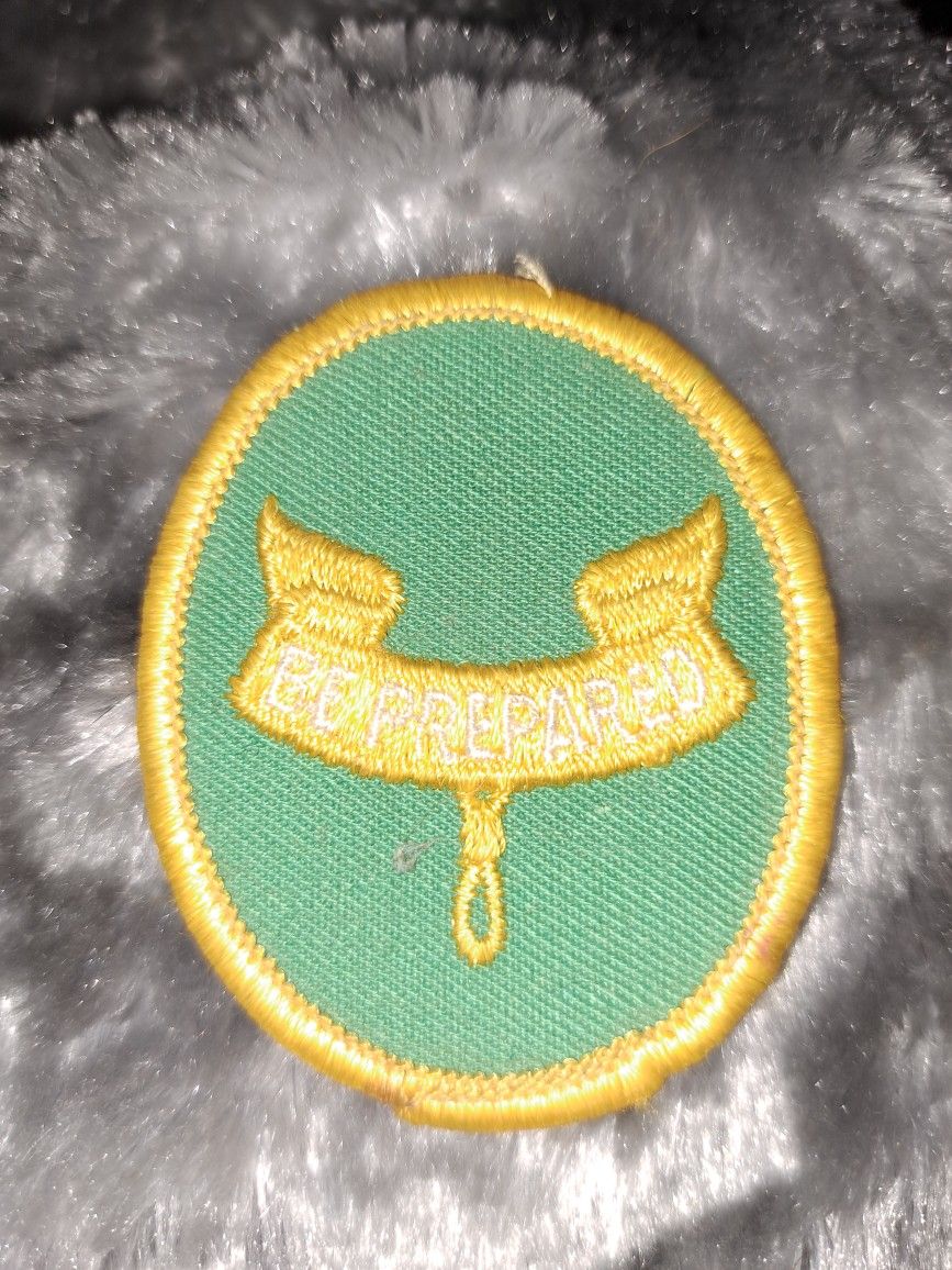 Boy Scout Patch Be Prepared 
