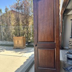 Solid Wood Door w/ Frame