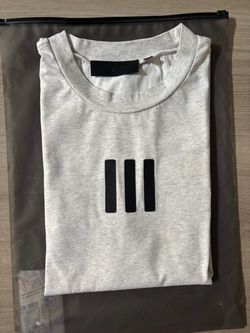 Fear of God Essentials Heather Grey T-Shirt
