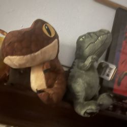 Vintage Jurassic Park T Rex And Jurassic World Dinosaurs 