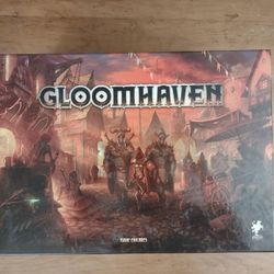 Gloomhaven 1st edition - partially used