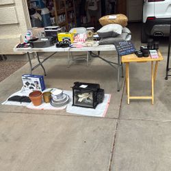 YARD SALE & HOMEMADE CANDLE SALE 