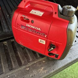 Honda Eu2000 Generator Great Condition Very Quiet