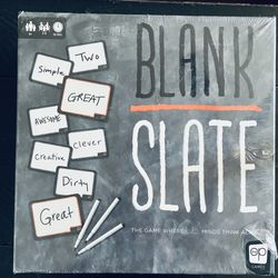 Blank Slate (Game)- Brand New, Still Sealed!
