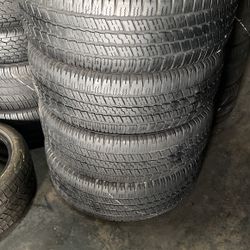 275-60-20 Used Goodyear Set Tires