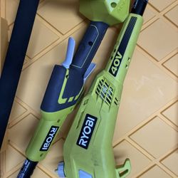 Ryobi 40v 10" Bar Pole Saw Used Once