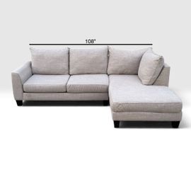Beautiful Sofa Sectional Couch + Free Delivery