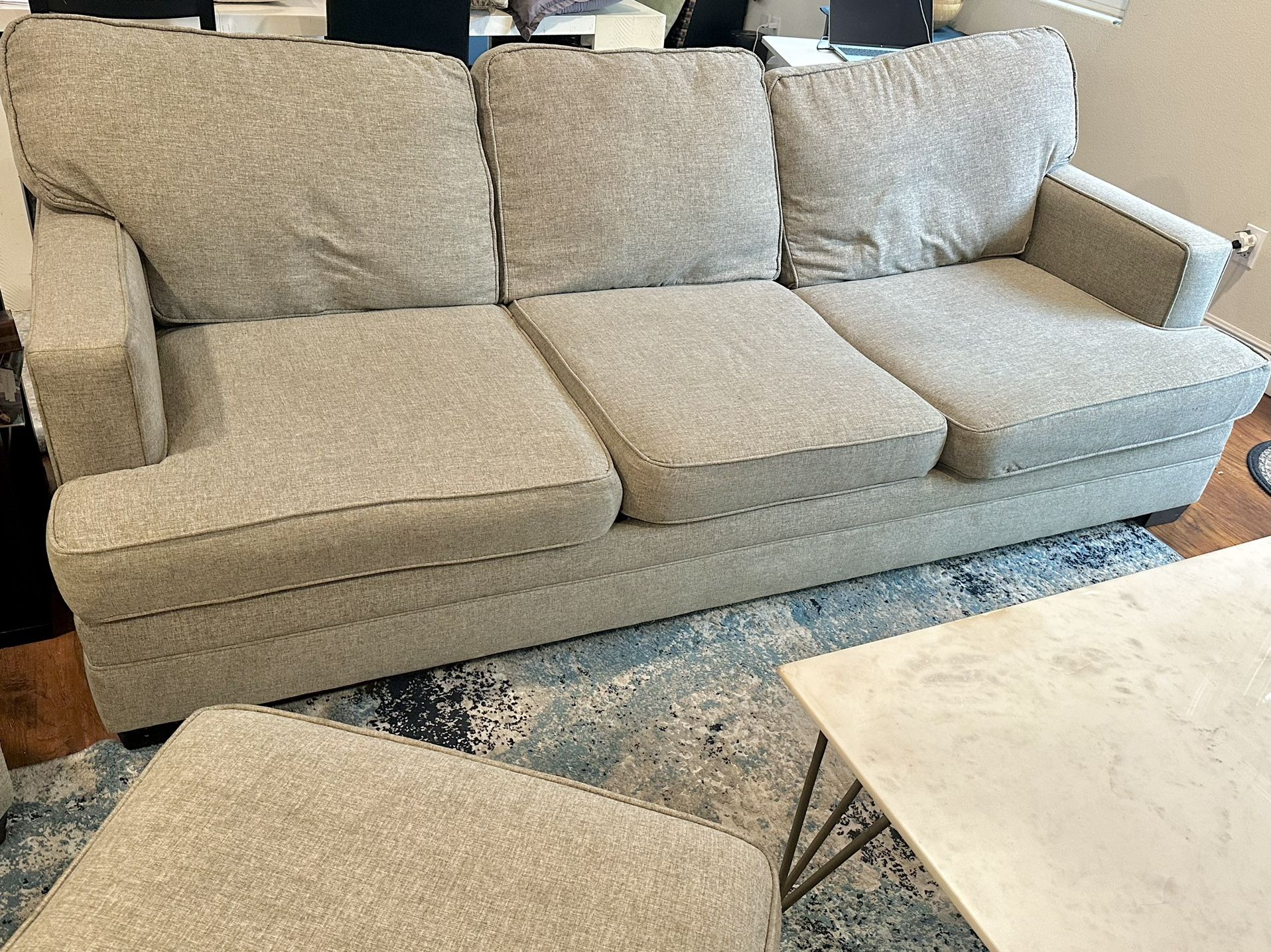 Couch, lounge Chair, And Ottoman