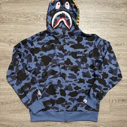 Blue Bape Hoodie