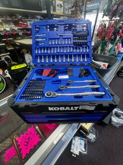 Kobalt 302-Piece Standard (SAE) and Metric Mechanics Tool Set.