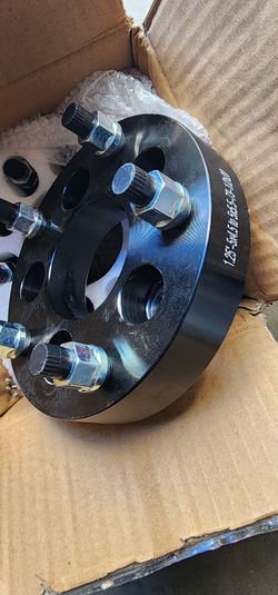 Set 4 1.25" wheel Adapters 5x4.5 to 5x5.5, 1/2"x20