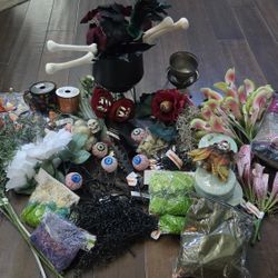 DIY halloween Man Eating Plants Stems Decor
