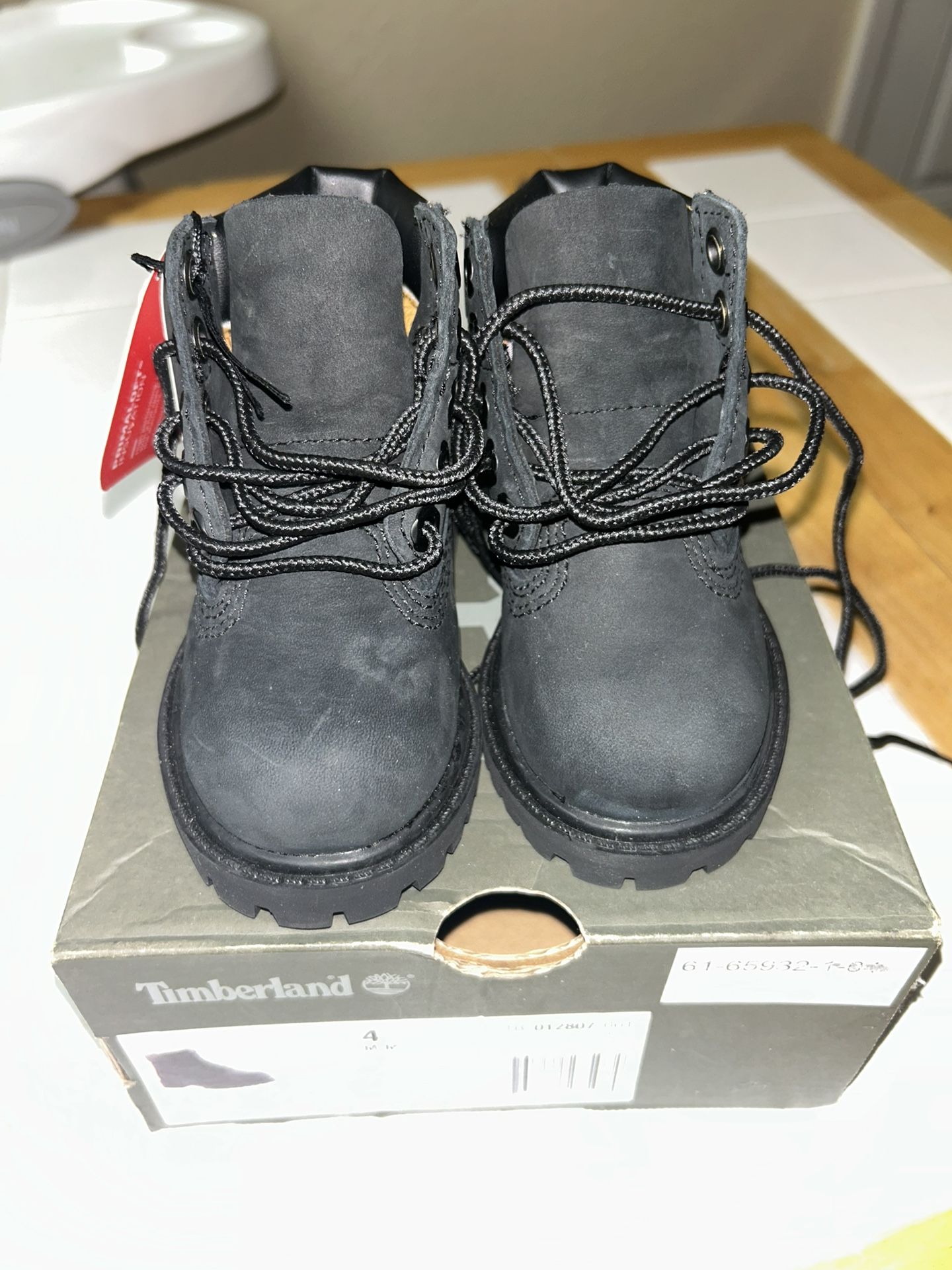 Size 4 Timberland Boots. 