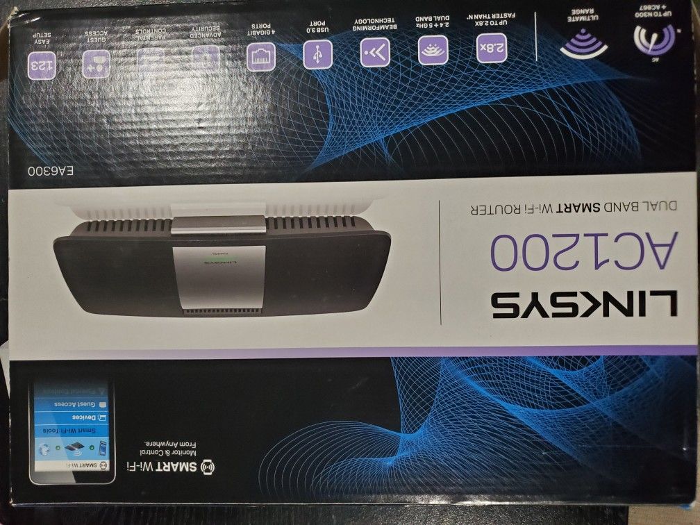 AC1200 Dual Band SMART Wi-Fi Router