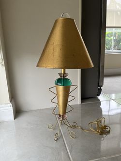 Van Teal Lucite Lamp