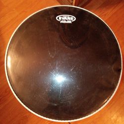 EVANS#14"{hydraulic}LEVEL#360 black drum head