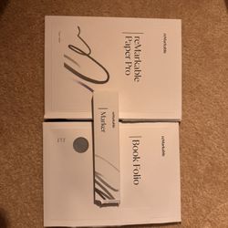 Remarkable Paper pro w/ Book folio And Remarkable Marker