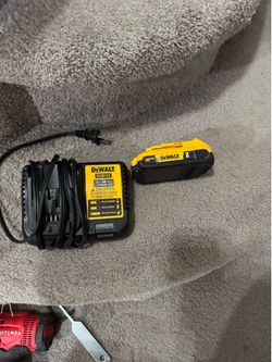 Dewalt battery and charger