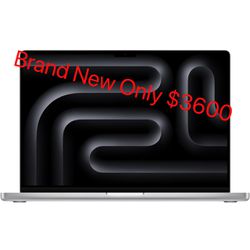 2023Apple MacBook Pro 16" (1TB SSD, M3 Max, 48GB) Laptop -Sliver-...