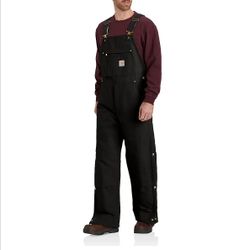 Carharrt Firm Duck Insulated Bid Overall Size 2XL Regular 