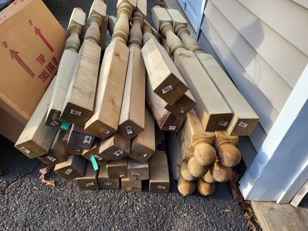 Deck Post Pressure Treated 48 Inch(New)