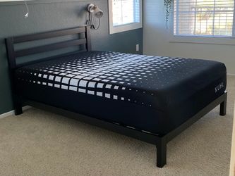 Full Size bed frame and mattress