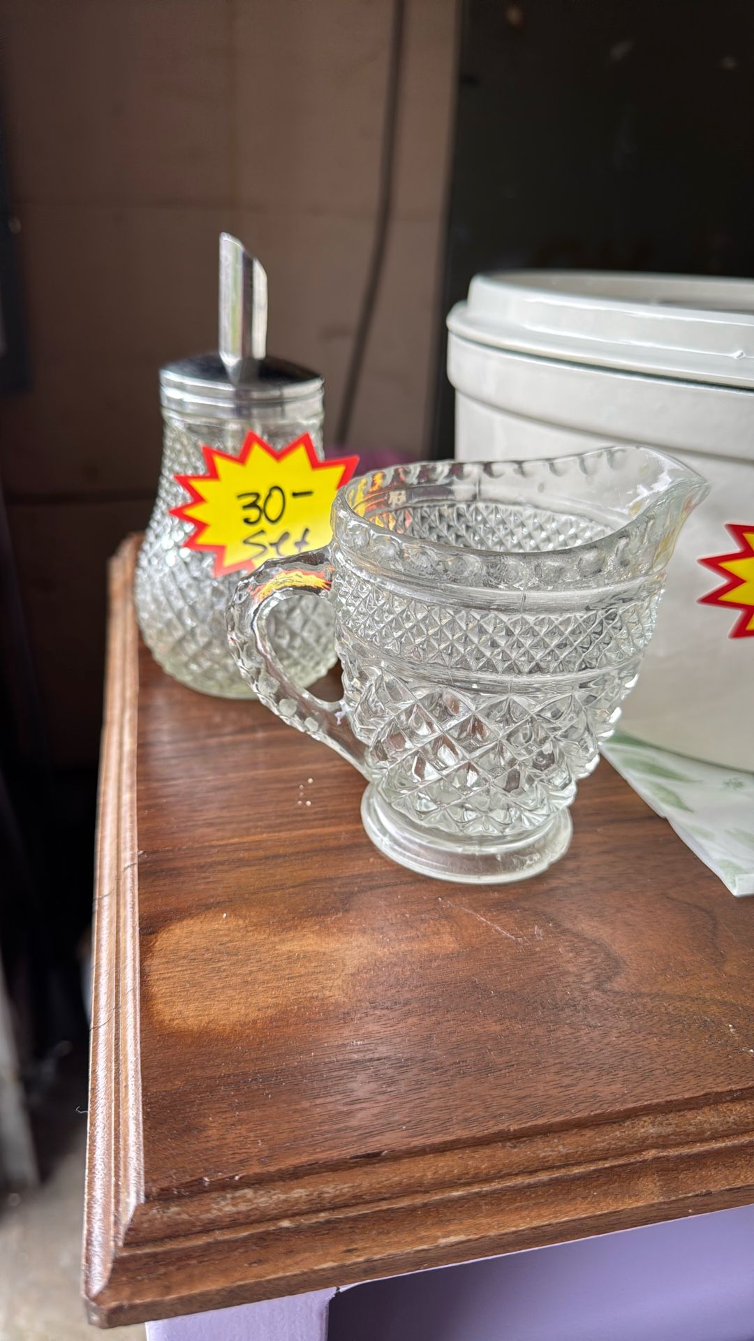 Vintage Sugar And Creamer Set