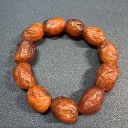Beeswax Amber Bracelet 