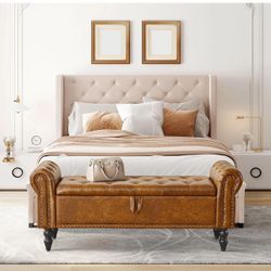 Storage Ottoman Bench 