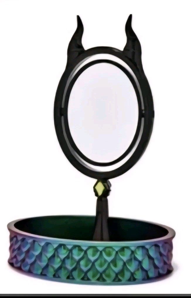 NEW Bath And Body Works Disney Maleficent Mirror Body Care Tray Disney Villains