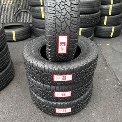 Four GOOD YEAR TIRES FOR SALE. 235/70/16