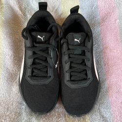 Kids Black Puma Walking Shoes Sz 12C