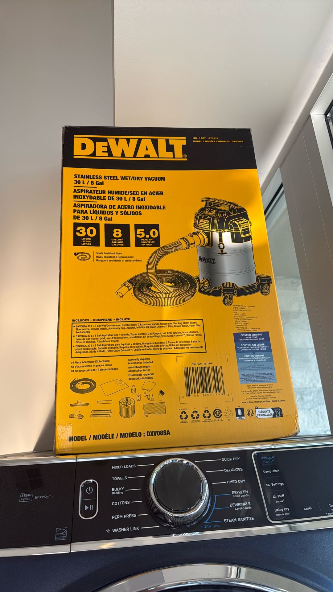 Dewalt Wet/dry Vacuum