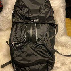 Black COLUMBIA TITANIUM TRAIL ELITE 55L BACKPACK TREKKING HIKING ADVENTURE