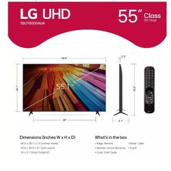 LG 55" Class - UT8000 Series - 4K UHD LED LCD TV