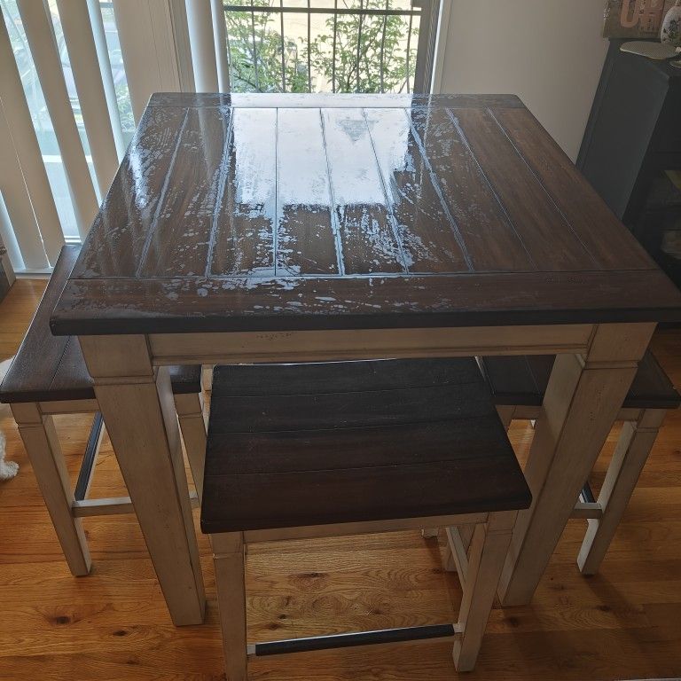 Pike Main Gibson Piece Dining Set Dining Table With Four Chairs