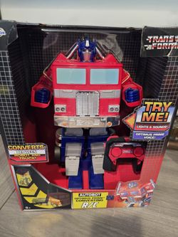 Transformers Optimus Prime Converting RC Remote Control
