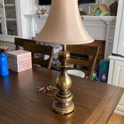Solid Brass Lamp