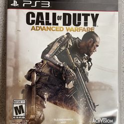 Call of Duty Advanced Warfare Sony PlayStation 3 PS3 Video Game Like NEW