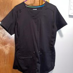 Black Scrub Set