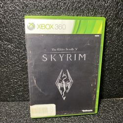 Microsoft Xbox 360 The Elder Scrolls V SKYRIM With Manual